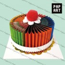[PA-253] 무지개 케이크(5개 묶음)