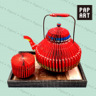 [PA-631] Tea set (5개 이상, 트레이 포함)