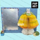 [ PA-715 ] 버섯탁상거울 (4개묶음 포장)